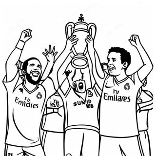 Real Madrid Pagine da Colorare