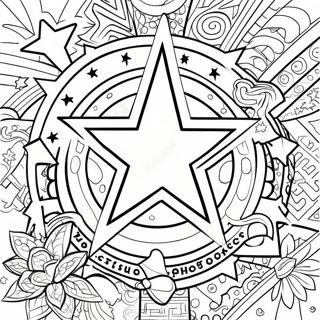 Pagina da Colorare Logo Astros | pagina da colorare Astros