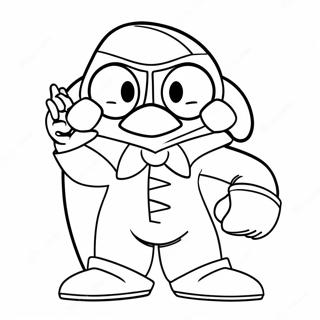 Pagina da colorare del Dr. Eggman | pagina da colorare Dottor Eggman