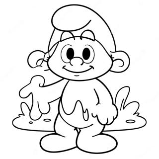 Pagina da colorare Puffo | pagina da colorare Puffo