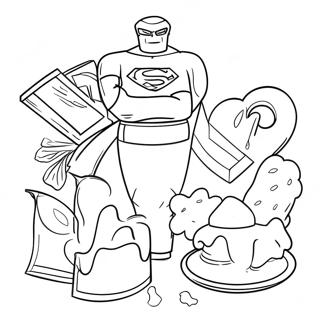 Pagina da Colorare di SuperPages | pagina da colorare SuperPagine