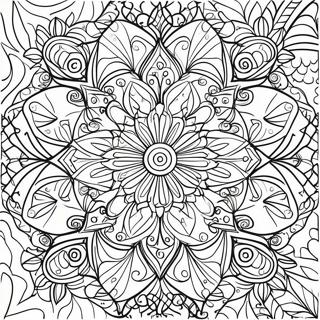 Caleidoscopio Pagine da Colorare