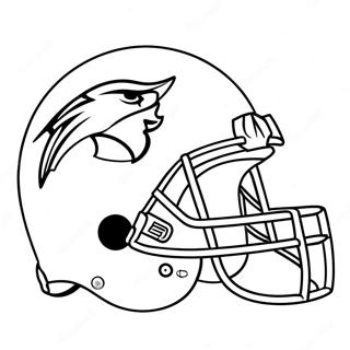 Pagina da Colorare Logo NFL | pagina da colorare NFL