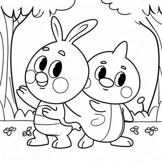 Pagina da Colorare dei Backyardigans | pagina da colorare Backyardigans