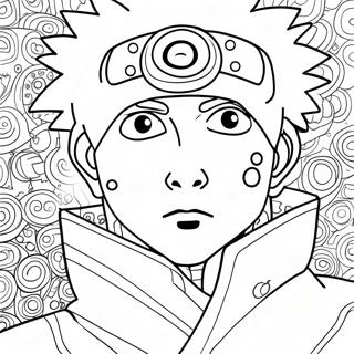 Pagina da colorare di Obito Uchiha | pagina da colorare Obito