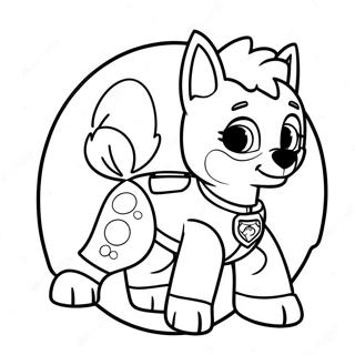 Libertà Paw Patrol Pagine da Colorare