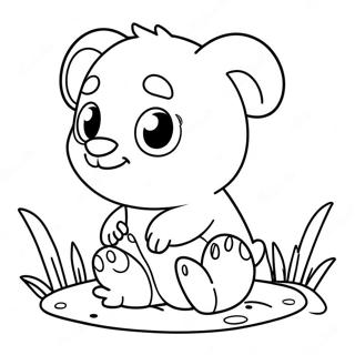 Pagina da Colorare Tots Animali Carini | pagina da colorare Bambini