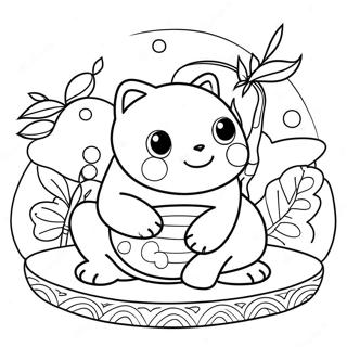 Pagina da Colorare di Mitsuri | pagina da colorare Mitsuri
