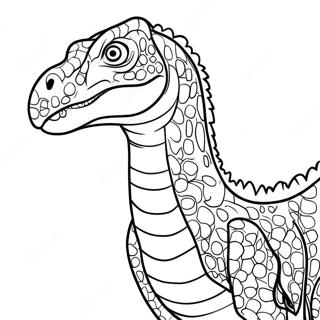 Pagina da Colorare di Indoraptor | pagina da colorare Indoraptor