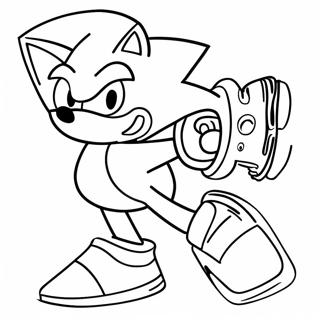 Pagine da Colorare Sonic X | pagina da colorare Sonic X