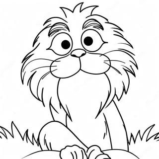 Pagina da Colorare del Lorax | pagina da colorare Lorax
