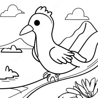 Pagina da Colorare di Rio | pagina da colorare Rio