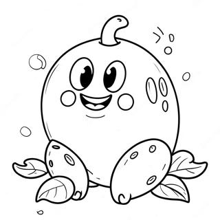 Pagina da Colorare Om Nom | pagina da colorare Om Nom