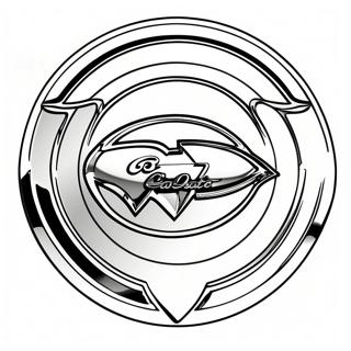 Pagina da colorare di logo auto | pagina da colorare Logo Auto