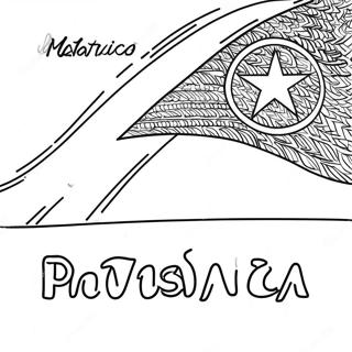 Pagina da Colorare della Bandiera di Cuba | pagina da colorare Cuba