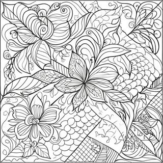 Pagina da Colorare con Trapunta | pagina da colorare Trapunta