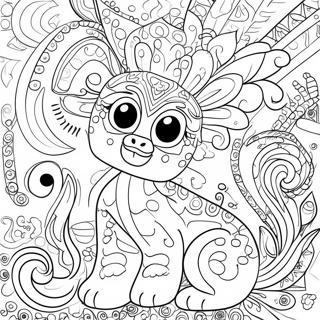 Pagina da Colorare Alebrijes | pagina da colorare Alebrijes