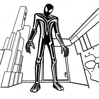 Pagina da Colorare Enderman | pagina da colorare Enderman