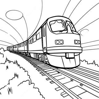 Pagina da colorare della pista | pagina da colorare Pista