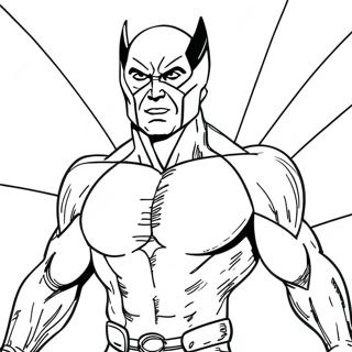 Pagina da Colorare degli X-Men | pagina da colorare X-Men