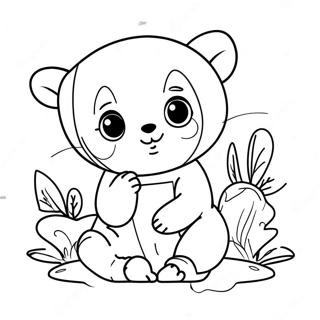 Pagina da Colorare di Boo | pagina da colorare Boo