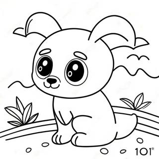 101 Pagine da Colorare per Bambini | pagina da colorare 101