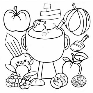 Pagine da Colorare Digitali per Bambini | pagina da colorare Digitale