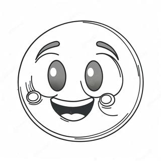 Pagina da Colorare Emoji