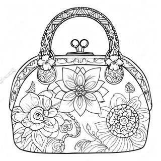 Pagina da Colorare Borsa | pagina da colorare Borsa