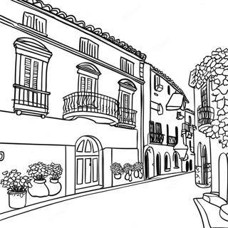 Pagina da Colorare della Spagna | pagina da colorare Spagna