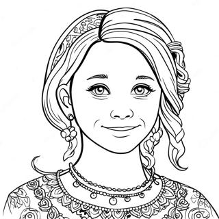 Pagina da Colorare di CeeDee Lamb | pagina da colorare CeeDee Lamb