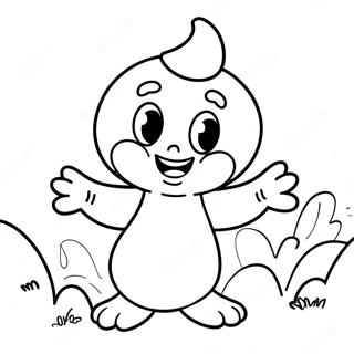 Pagina da Colorare Casper il Fantasmino | pagina da colorare Casper