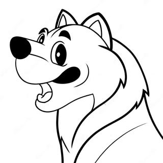 Balto Pagine da Colorare