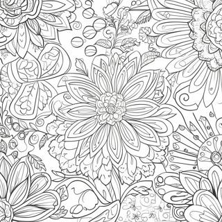 Fiore Duro Pagine da Colorare