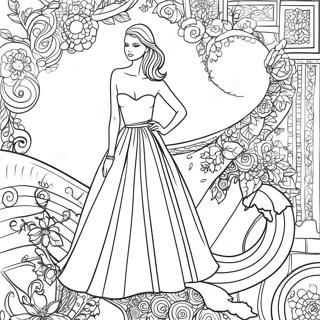 Pagina da Colorare di Moda | pagina da colorare Moda