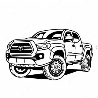 Toyota Tacoma Pagine da Colorare
