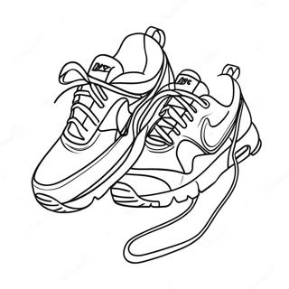 Scarpe Air Max da Colorare | pagina da colorare Air Max