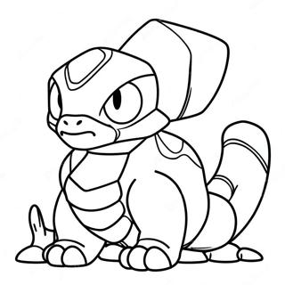 Onix lucente da colorare | pagina da colorare Onix