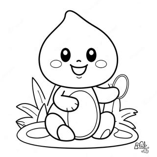 Pagina da colorare di Chao | pagina da colorare Chao
