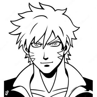 Pagina da Colorare Ichigo Kurosaki | pagina da colorare Ichigo