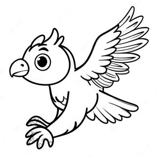 Jet il Falco Pagine da Colorare