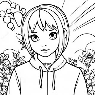 Pagina da Colorare Emo | pagina da colorare Emo