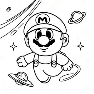 Among Us Mario Pagine da Colorare
