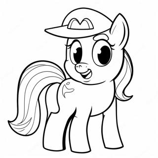 Pagina da Colorare di Applejack | pagina da colorare Applejack