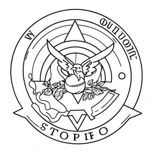 Pagina da Colorare Logo | pagina da colorare Logo
