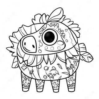 Pagina da Colorare Piñata Colorata | pagina da colorare Pignatta