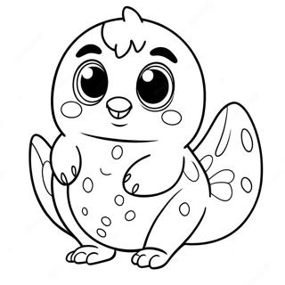 Pagina da Colorare di Hatchimals | pagina da colorare Hatchimals