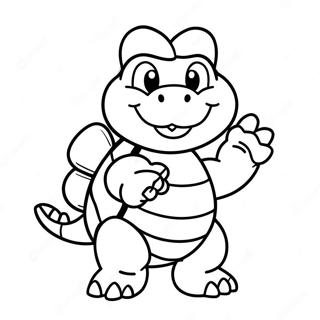 Koopa Troopa Pagine da Colorare | pagina da colorare Koopa Troopa