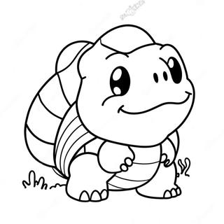 Carino Koopa Troopa con Guscio Pagine da Colorare | pagina da colorare Koopa Troopa