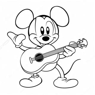 Topolino e Minnie Pagine da Colorare